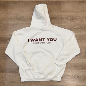 I Want You funny hoodie